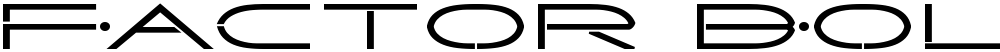 Factor Bold