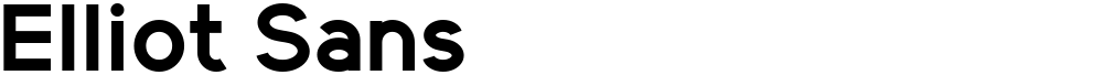 Elliot Sans