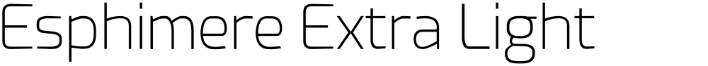 Esphimere Extra Light