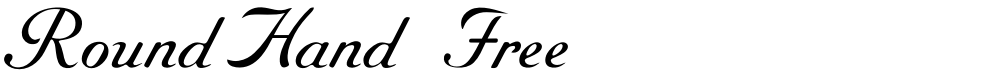 RoundHand Free