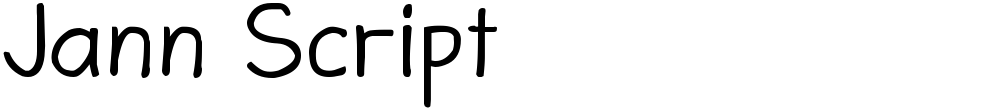 Jann Script