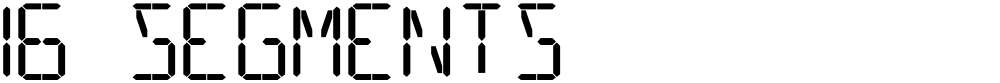 16 Segments