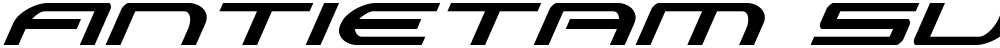 Antietam Super-Italic