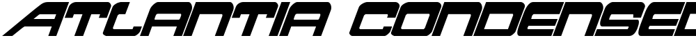 Atlantia Condensed Italic