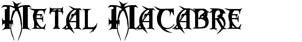 Metal Macabre
