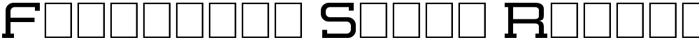 Formation Serif Regular