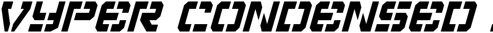 Vyper Condensed Italic