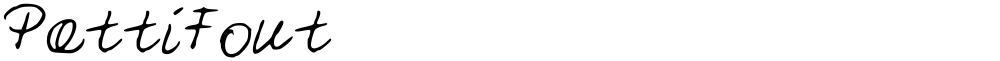 PattiFont