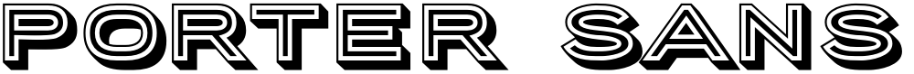 Porter Sans Block