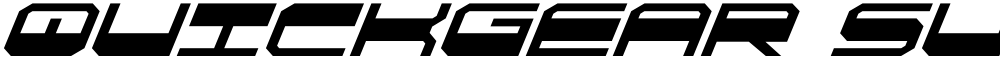 QuickGear Super-Italic