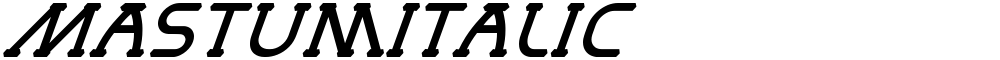 MastumItalic