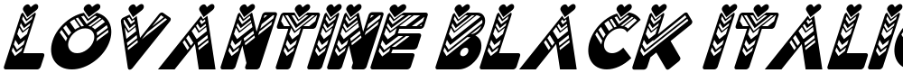 Lovantine Black italic