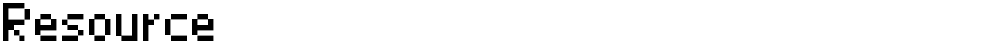 Resource