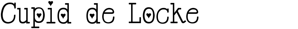 Cupid de Locke
