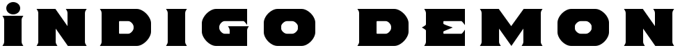 Indigo Demon Title