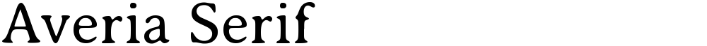 Averia Serif