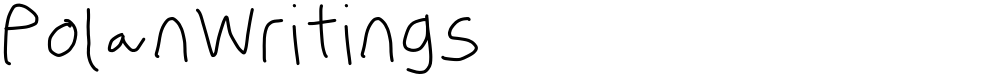 PolanWritings