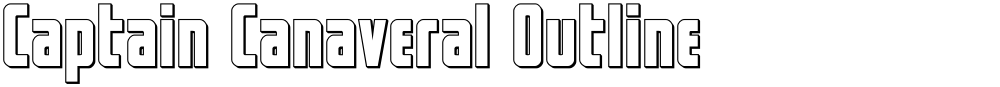 Captain Canaveral Outline