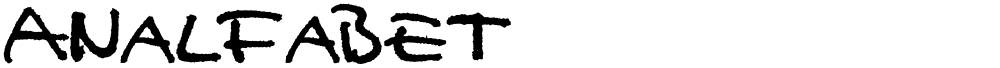 Analfabet