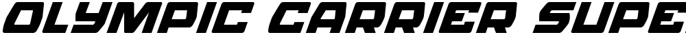 Olympic Carrier Super-Italic