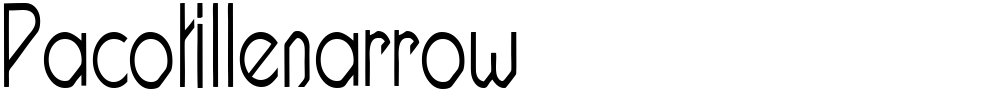 Pacotillenarrow