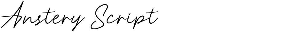 Anstery Script