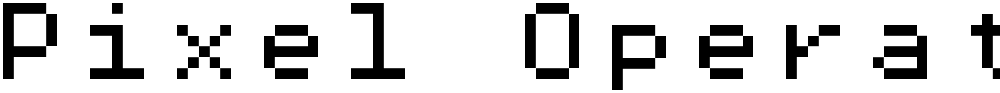 Pixel Operator Mono 8