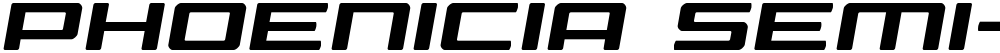 Phoenicia Semi-Italic