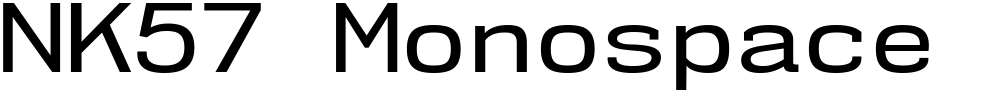 NK57 Monospace
