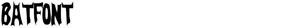 BatFont