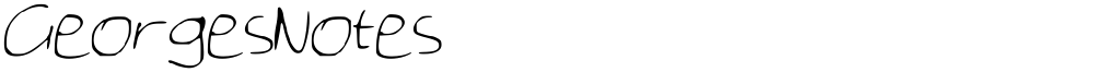GeorgesNotes