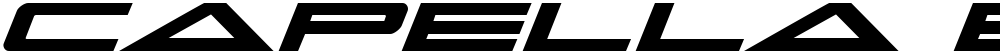 Capella Bold Expanded