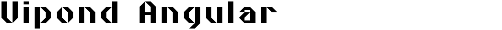 Vipond Angular