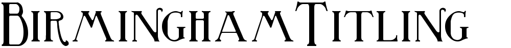 BirminghamTitling