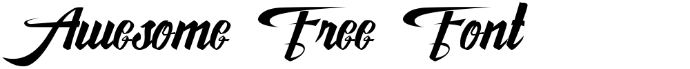Awesome Free Font