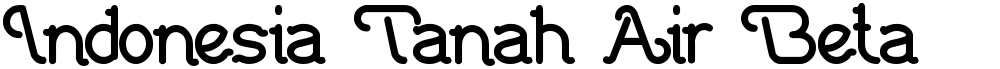 Indonesia Tanah Air Beta
