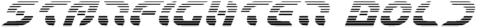 Starfighter Bold Gradient Italic