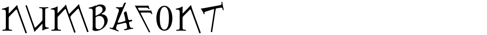 Numbafont