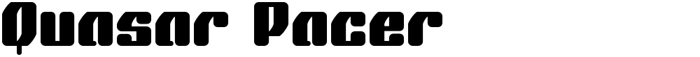 Quasar Pacer