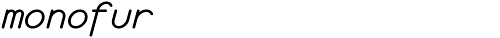 monofur