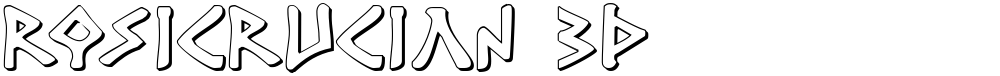 Rosicrucian 3D