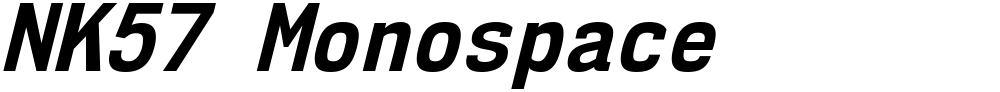 NK57 Monospace