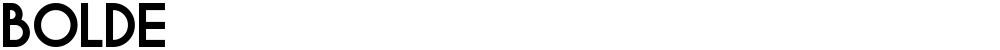 BOLDE