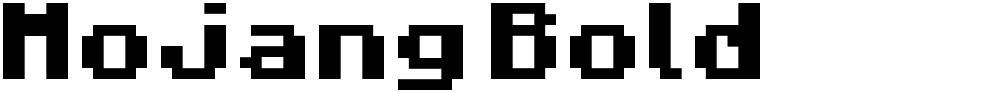 Mojang Bold