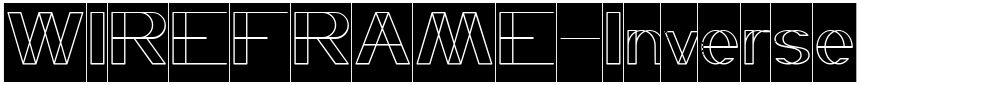 WIREFRAME-Inverse