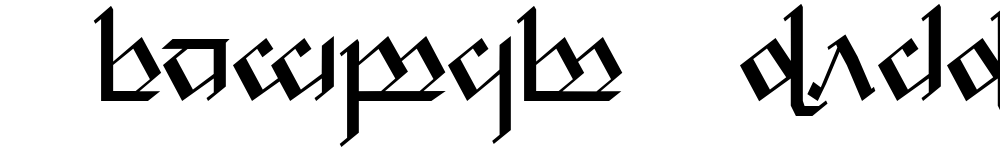 Tengwar Noldor-1