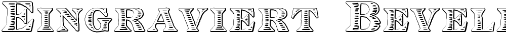 Eingraviert Beveled