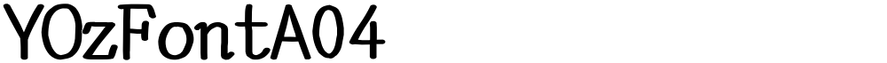YOzFontA04