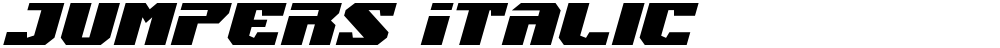 Jumpers Italic