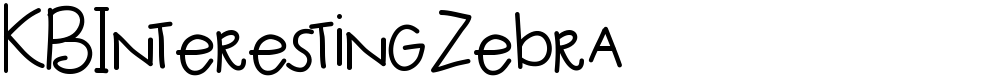 KBInterestingZebra
